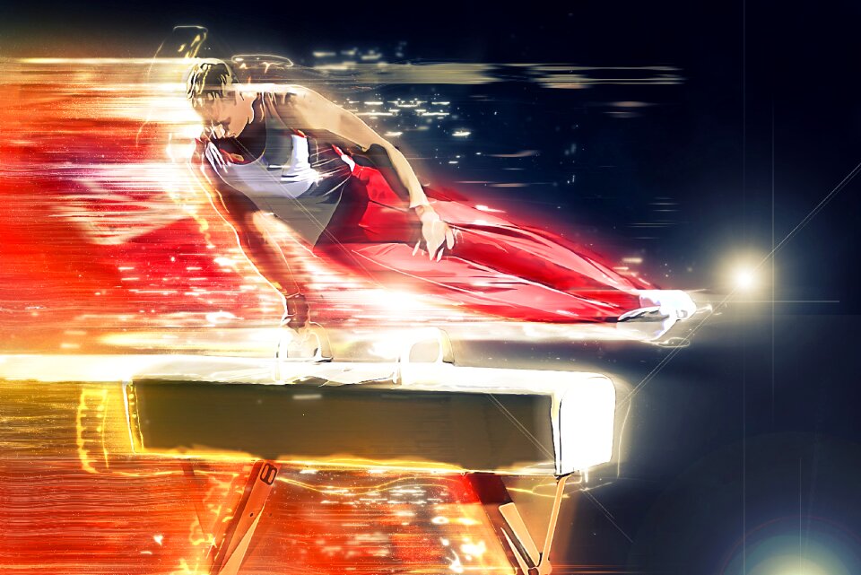 Gymnastics sport device turner