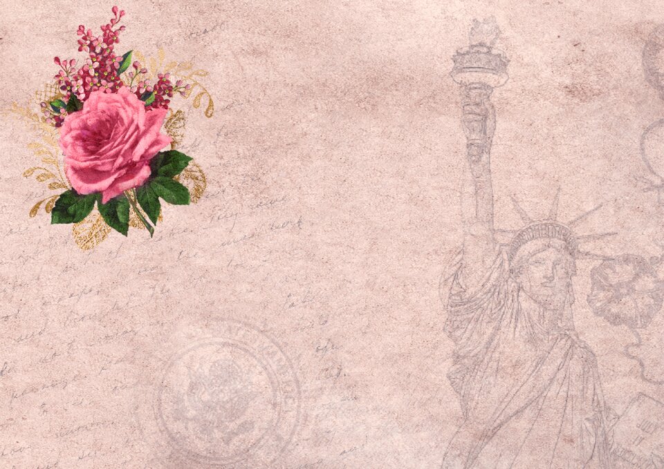 Usa statue of liberty scrapbooking