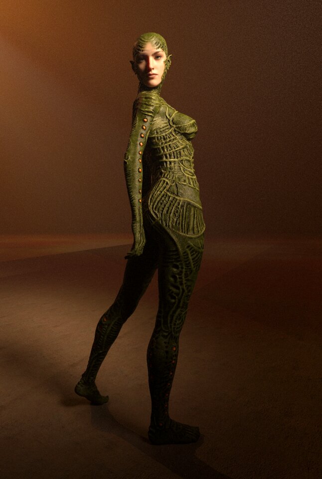Humanoid mystical nature