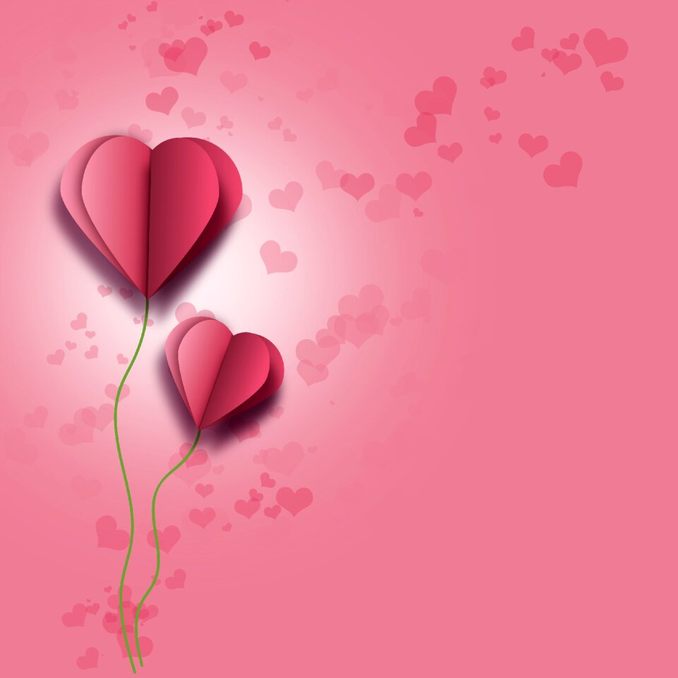 Amorous map valentine's day
