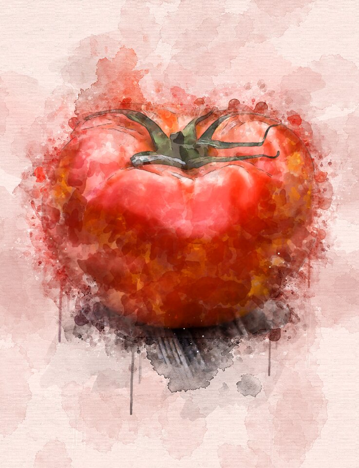 Watercolour creative artwork