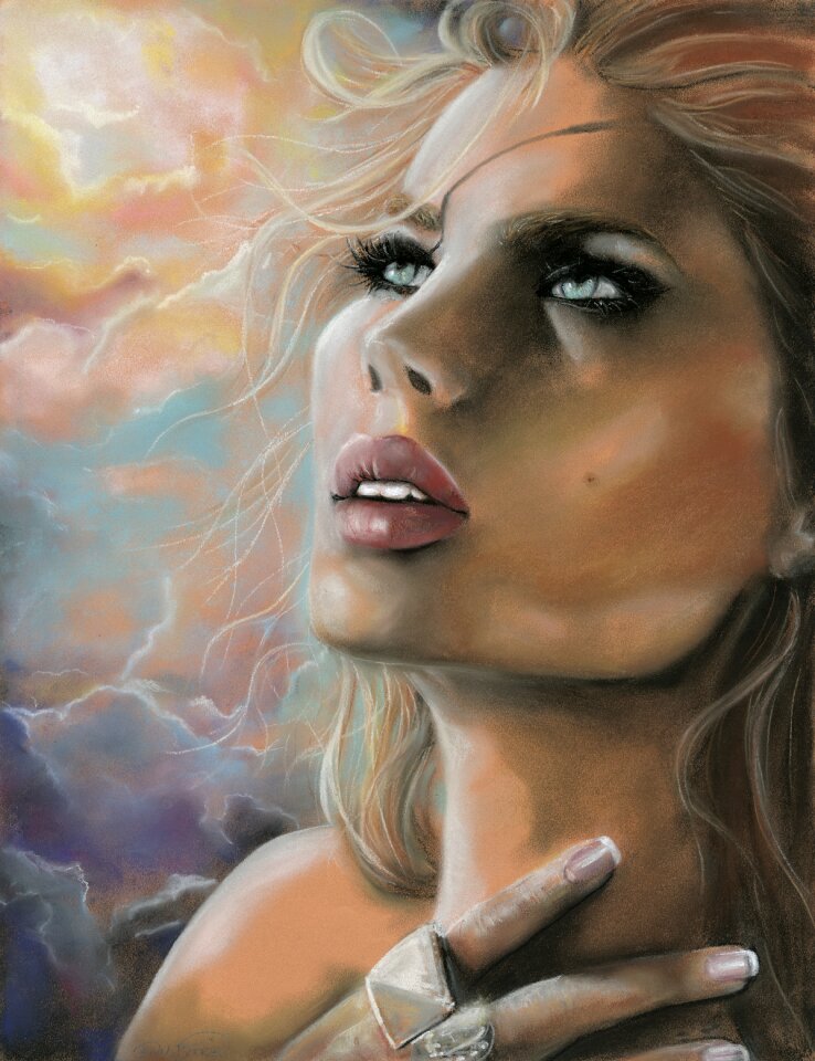 Fashion woman model