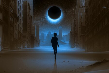 Dark star starry
