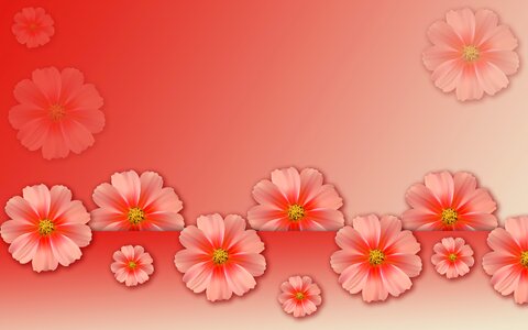 Pink background romantic Free illustrations