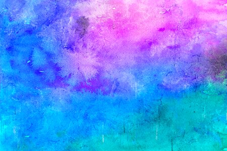 Watercolor vintage colorful
