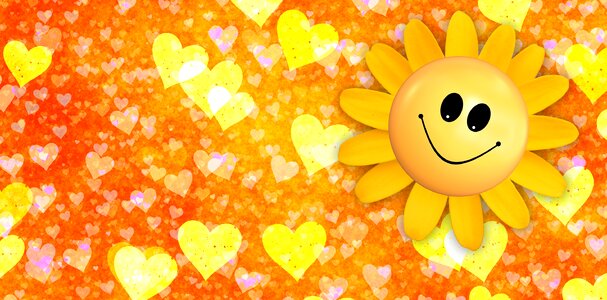 Logo concept sunflower