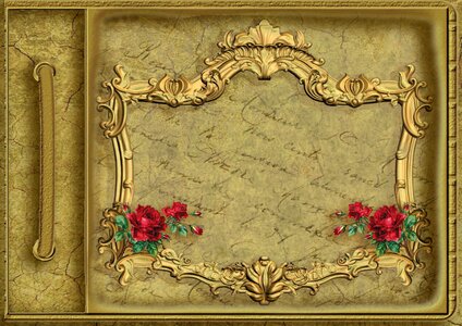 Guestbook scrapbook romantic