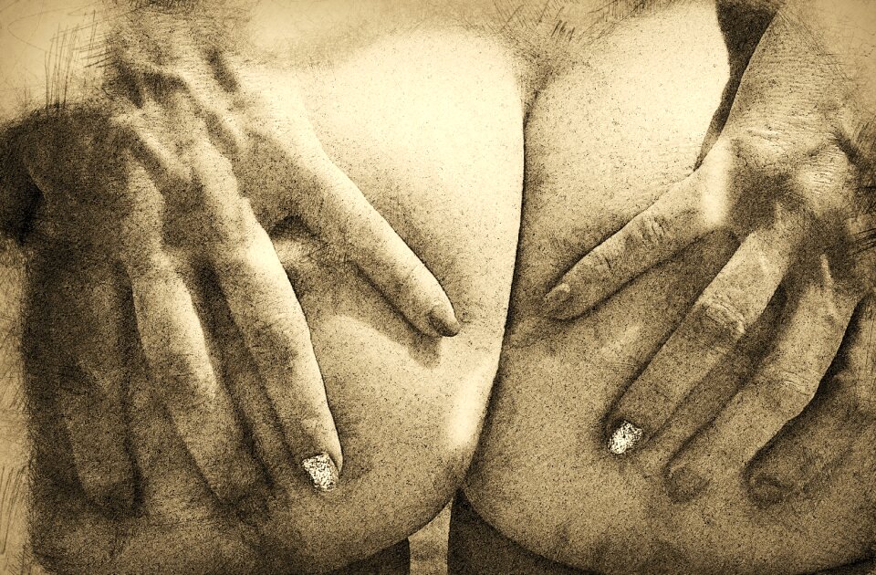 Rump hands painting