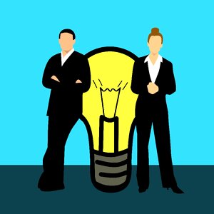 Teamwork business woman alternative