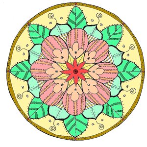 Inspirational artistic meditation