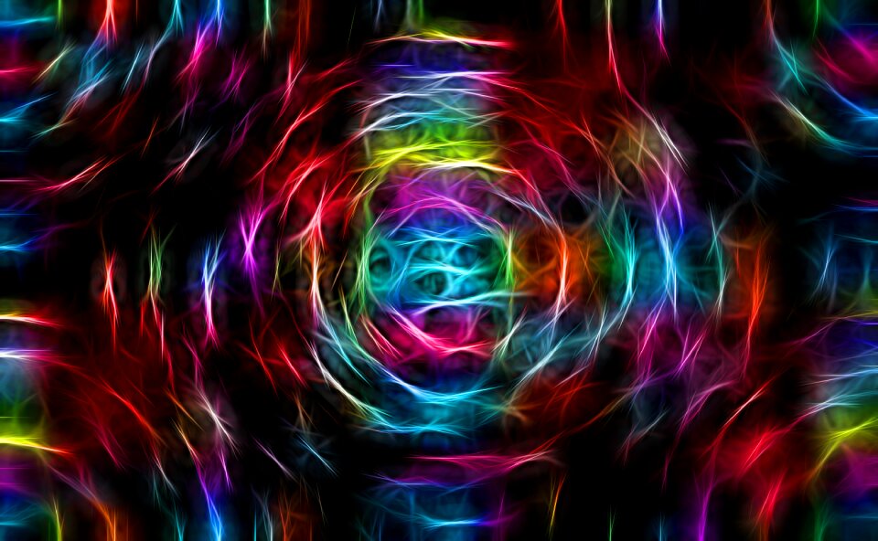 Bright wallpaper insubstantial