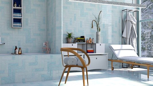 Tile wall design