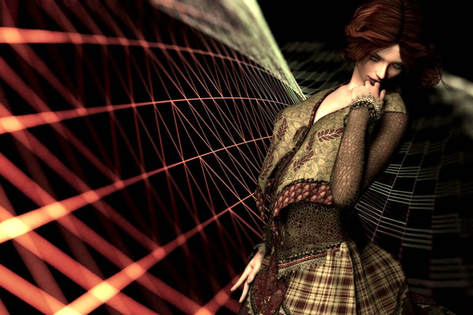 Brown wires endless