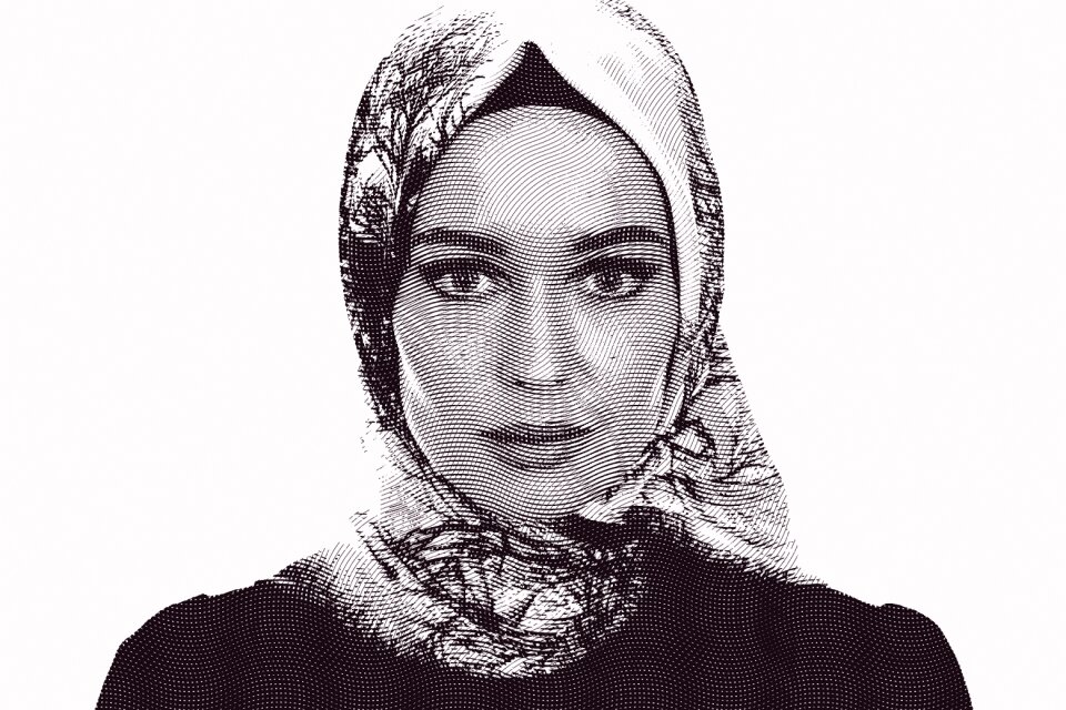 Beauty model eyes