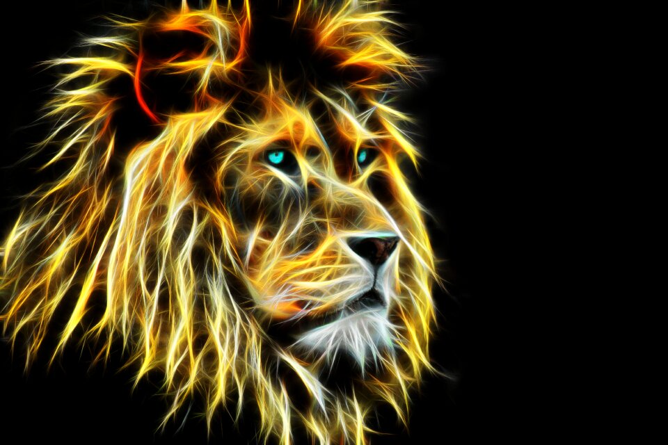 Carnivorous king mane