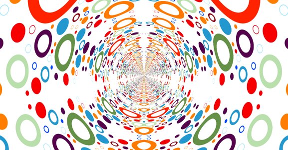 Color rings circle