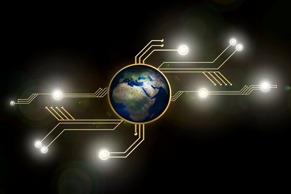 Electronic currency internet