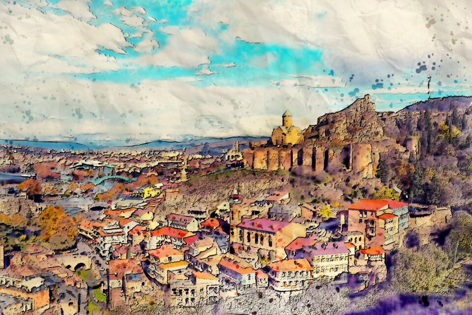 Scenic view city