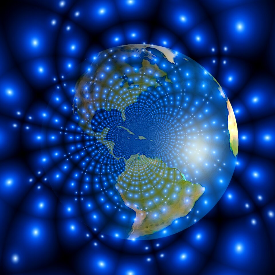 South america bright shiny