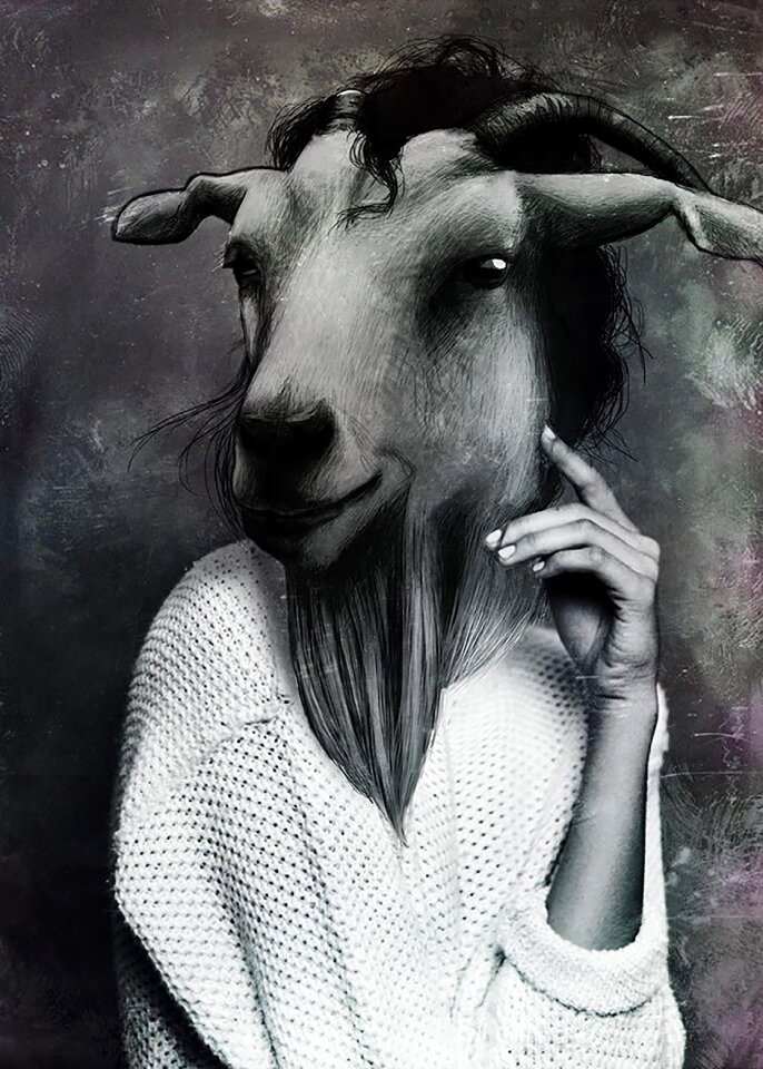 Animal woman Free illustrations