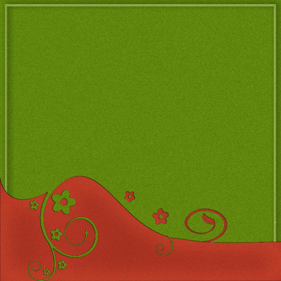 Flowers design card