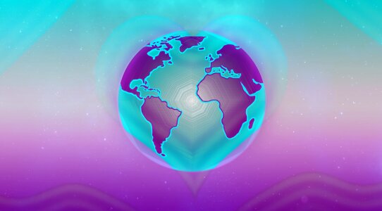 Earth heart universe