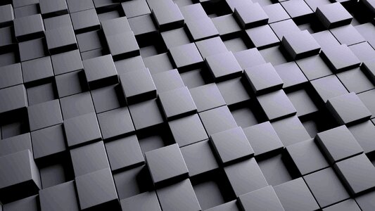 Cube dark texture