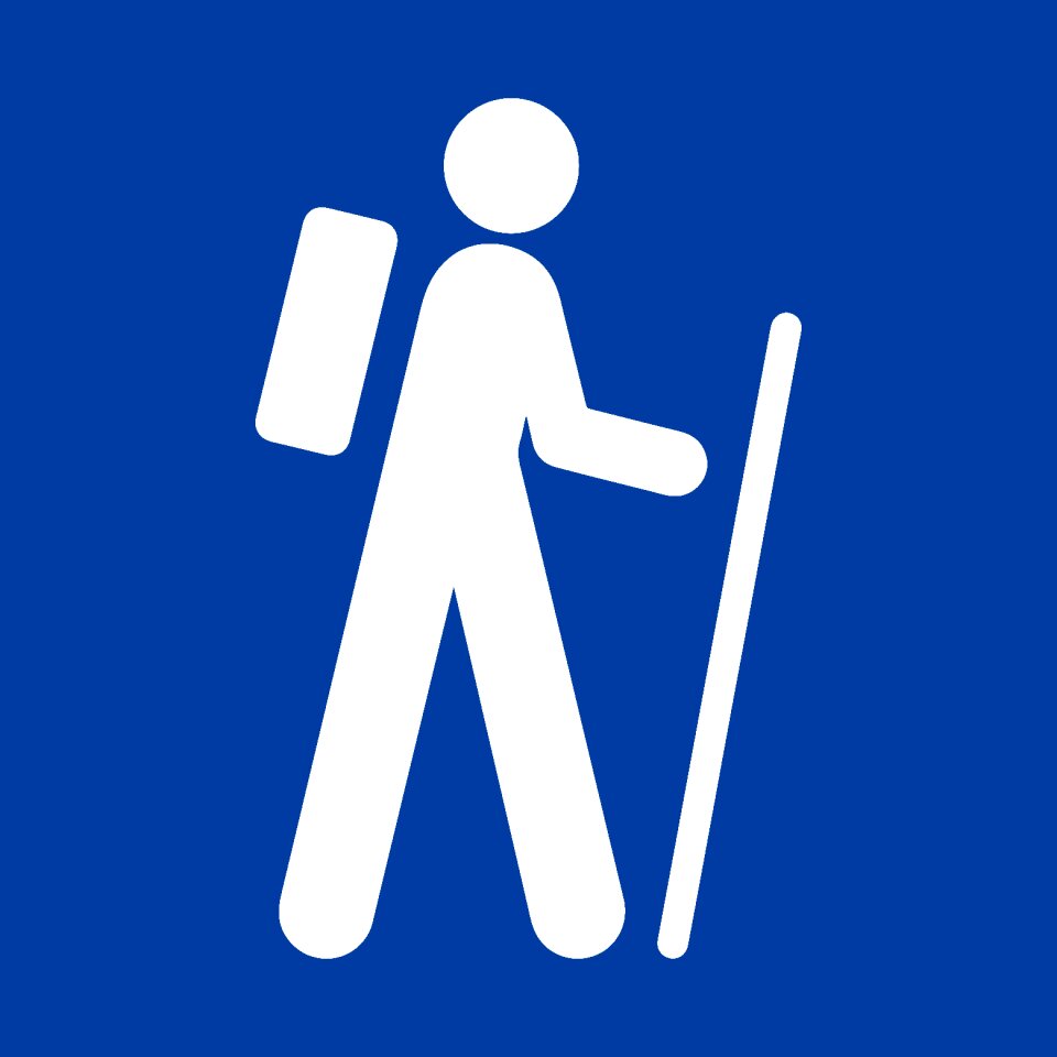 Silhouette character symbol