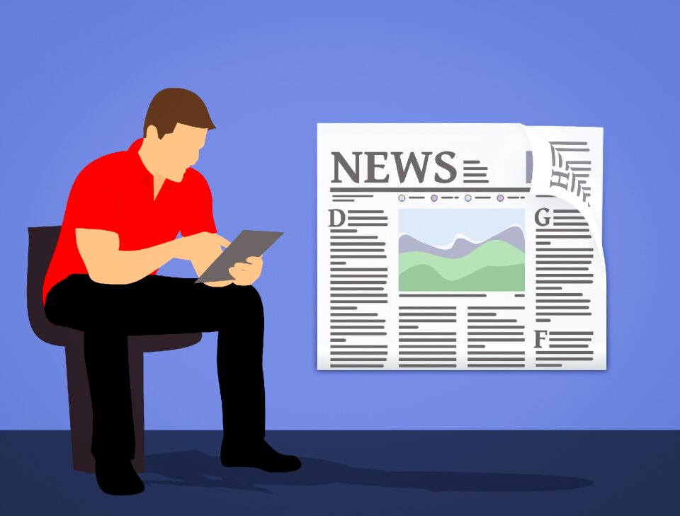 Headlines news paper