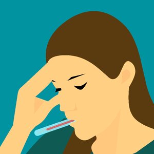 Flu thermometer ache