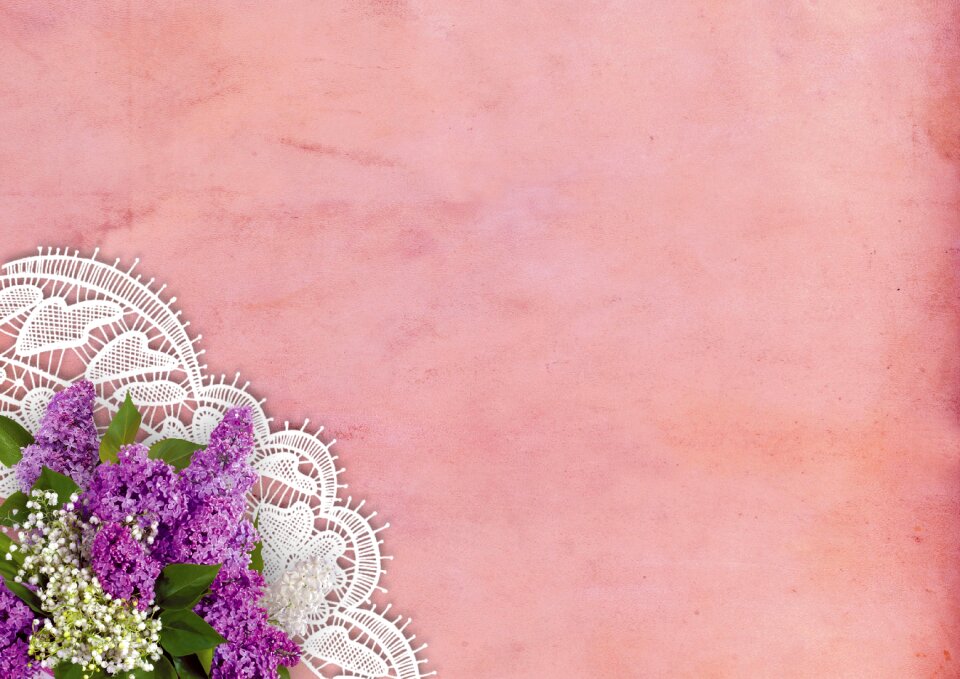 Paper floral romantic