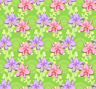 Seamless pattern pink