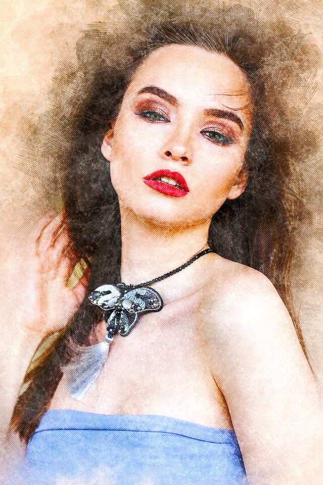 Woman female beautiful