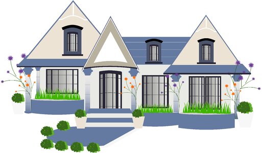 Houses villa Free illustrations