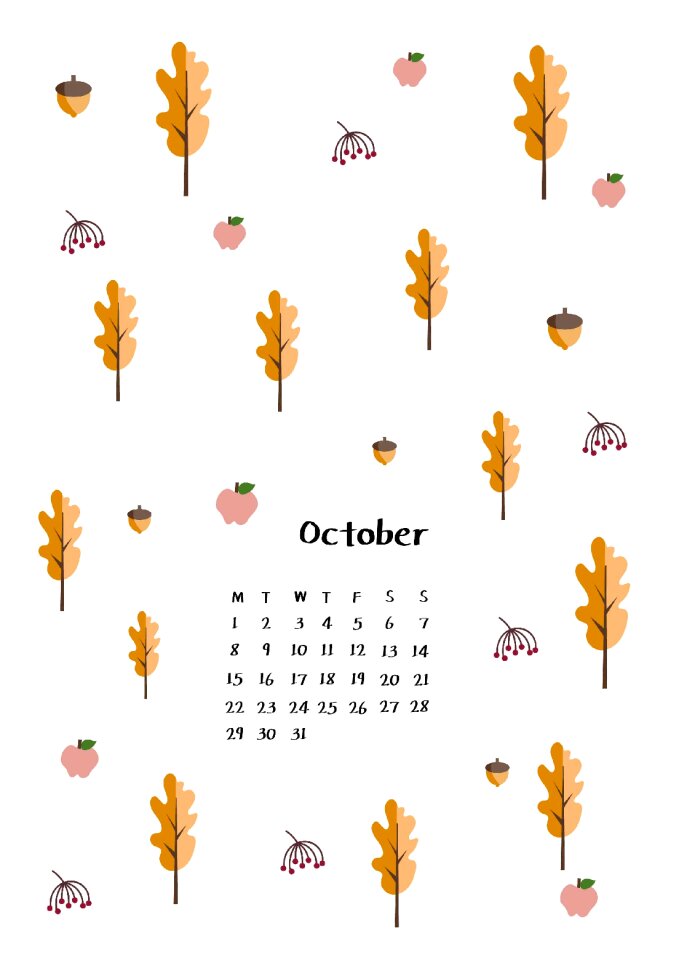 Calendar small fresh Free illustrations