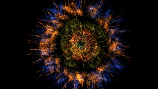 Surreal background symmetry