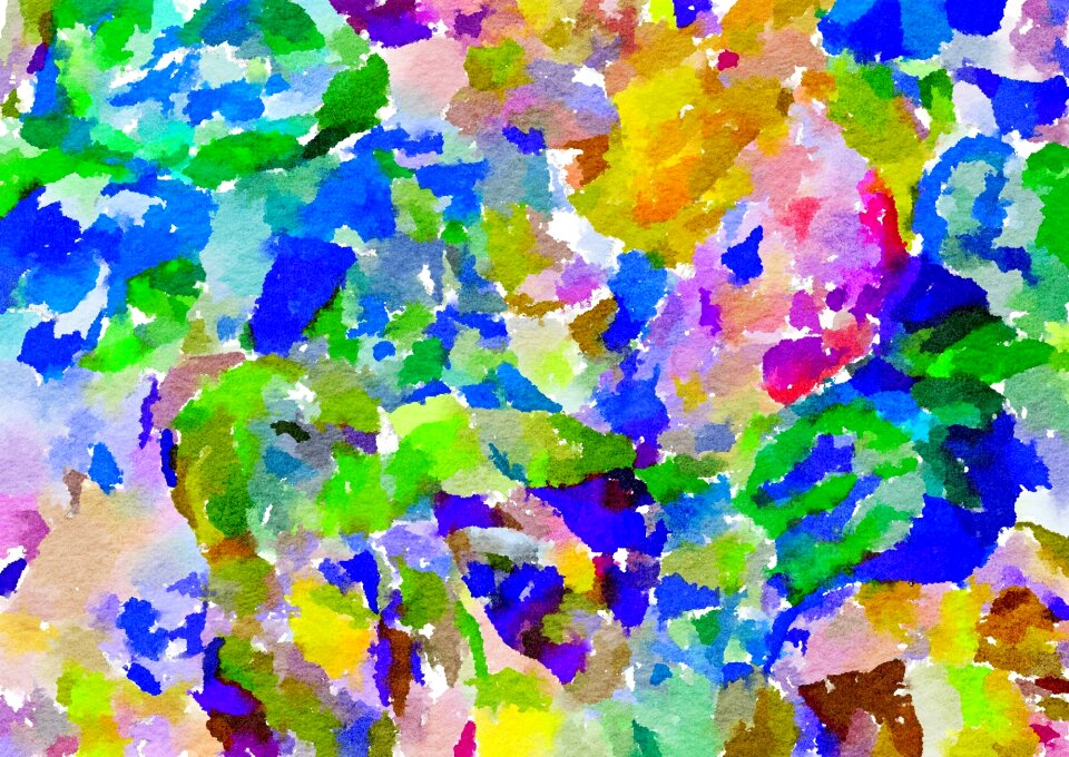 Painted painting blend