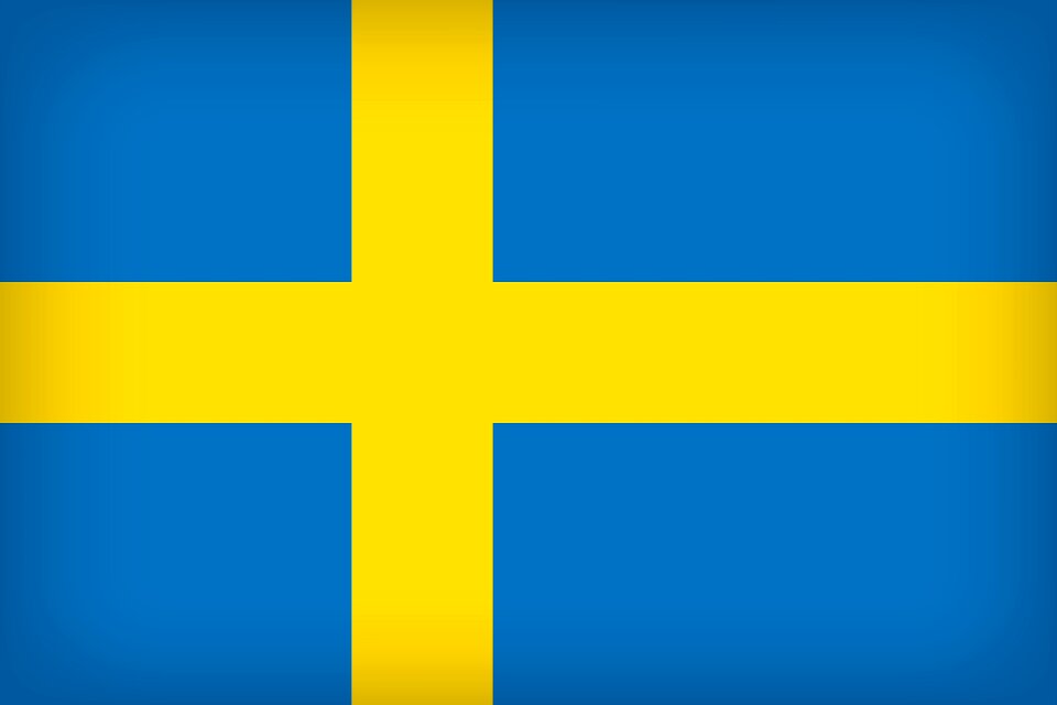 Country sweden flag