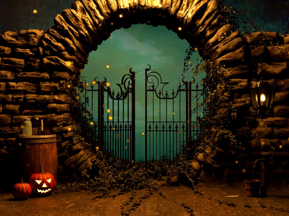 Magic mysterious halloween