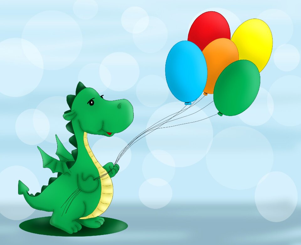 Balloons fantasy animal