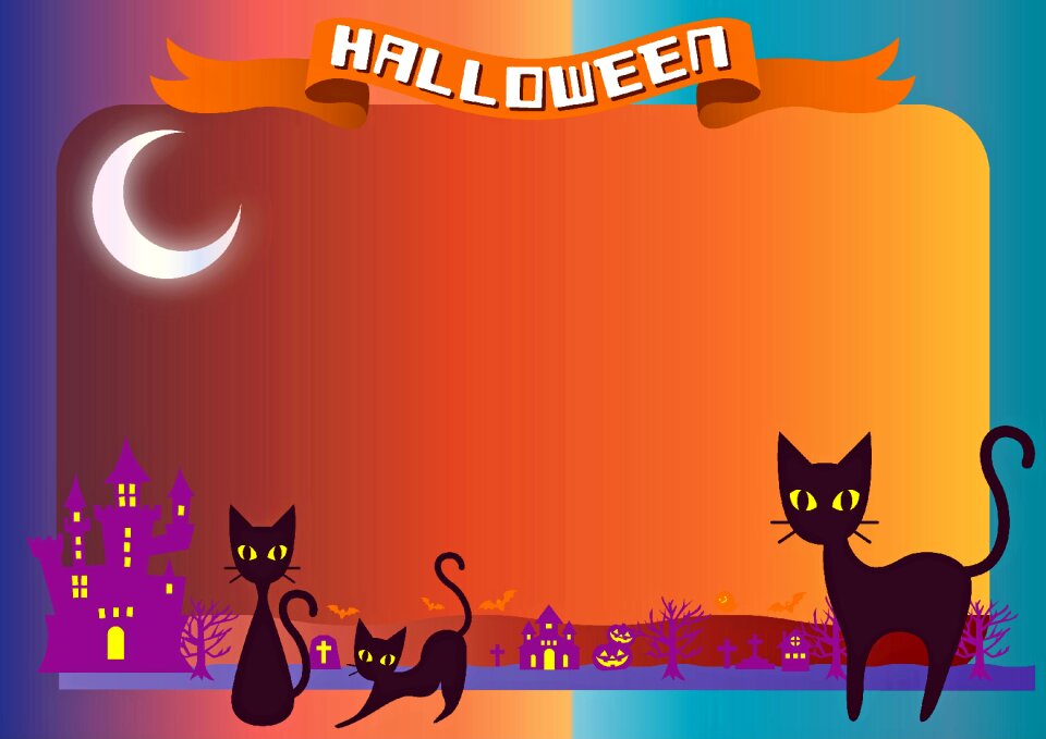 Halloween color autumn