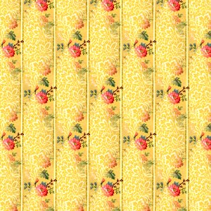 Vintage design yellow background