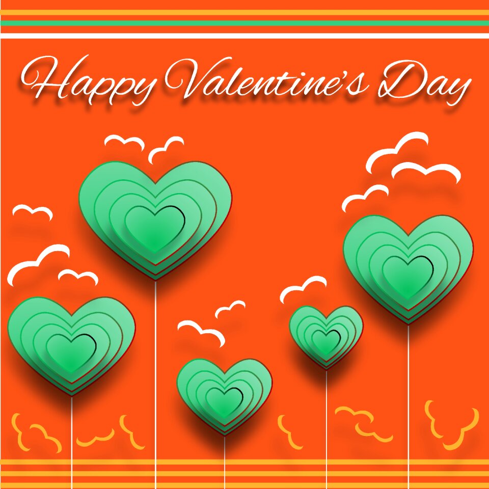 Love valentine design