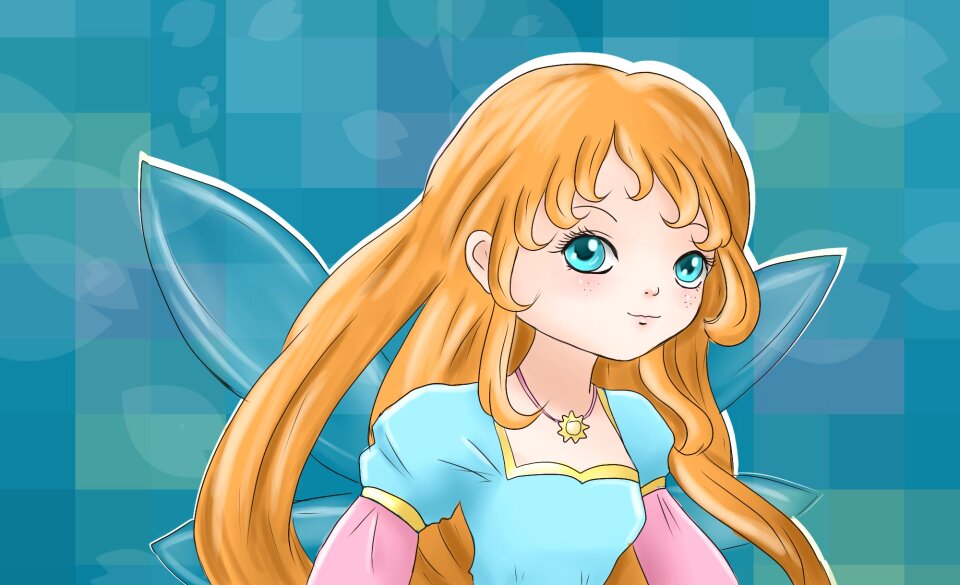 Cartoon magic character