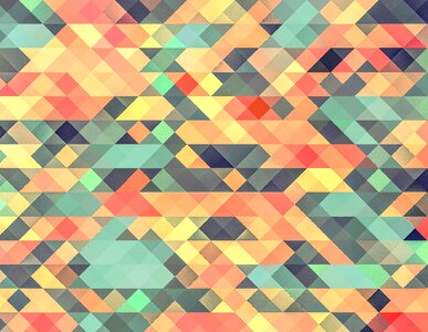 Background geometric mosaic