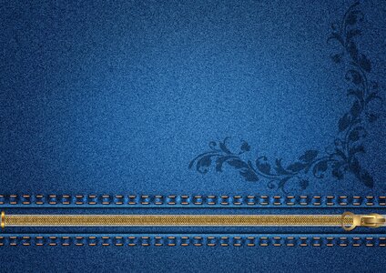 Lock blue fabric