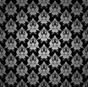 Decorative retro black retro