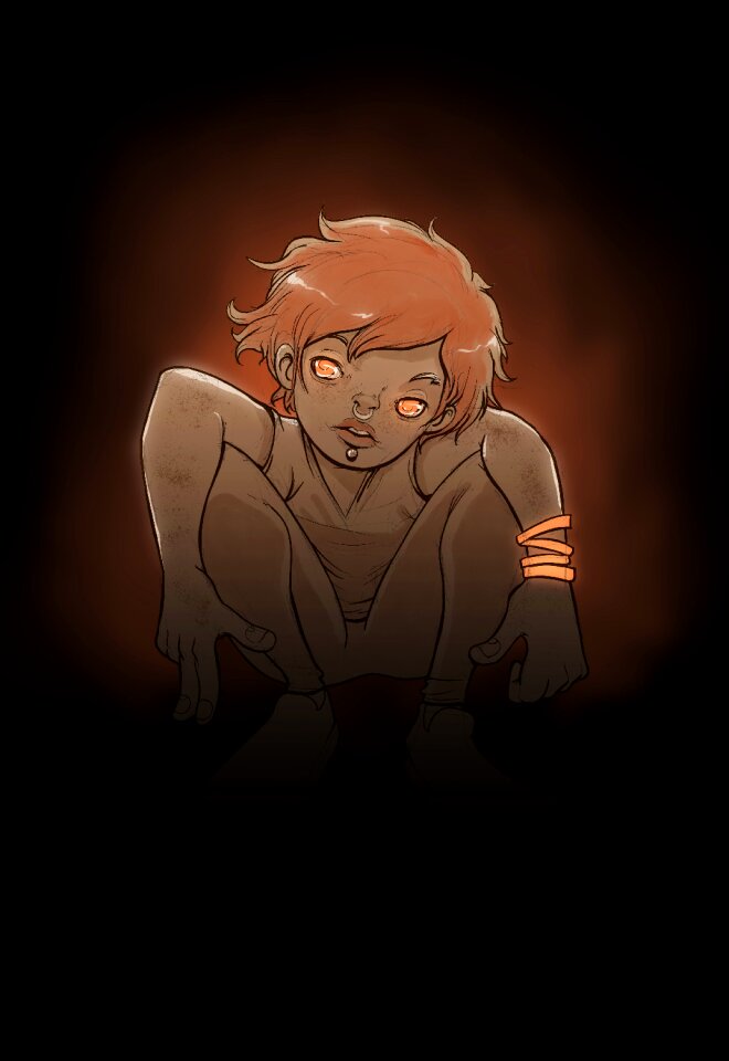 Darkness art illustration