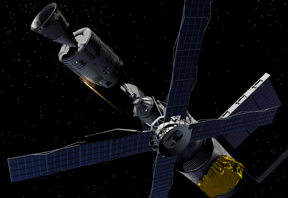 Space shuttle space universe