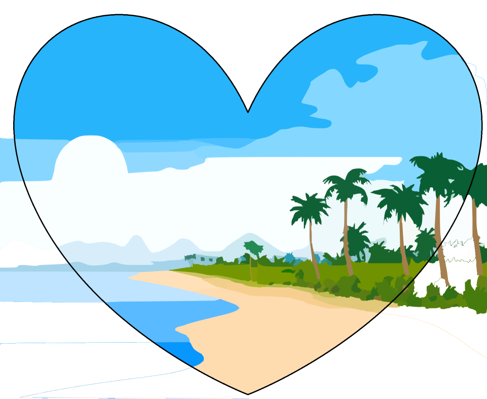 Heart love sky